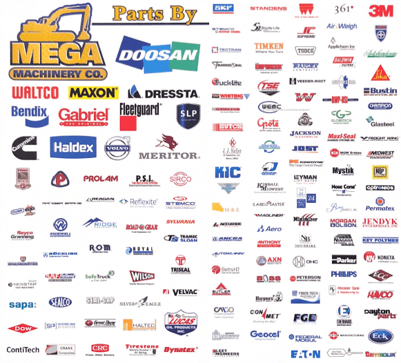 Parts Department Mega Machinery Co. Lakeside California